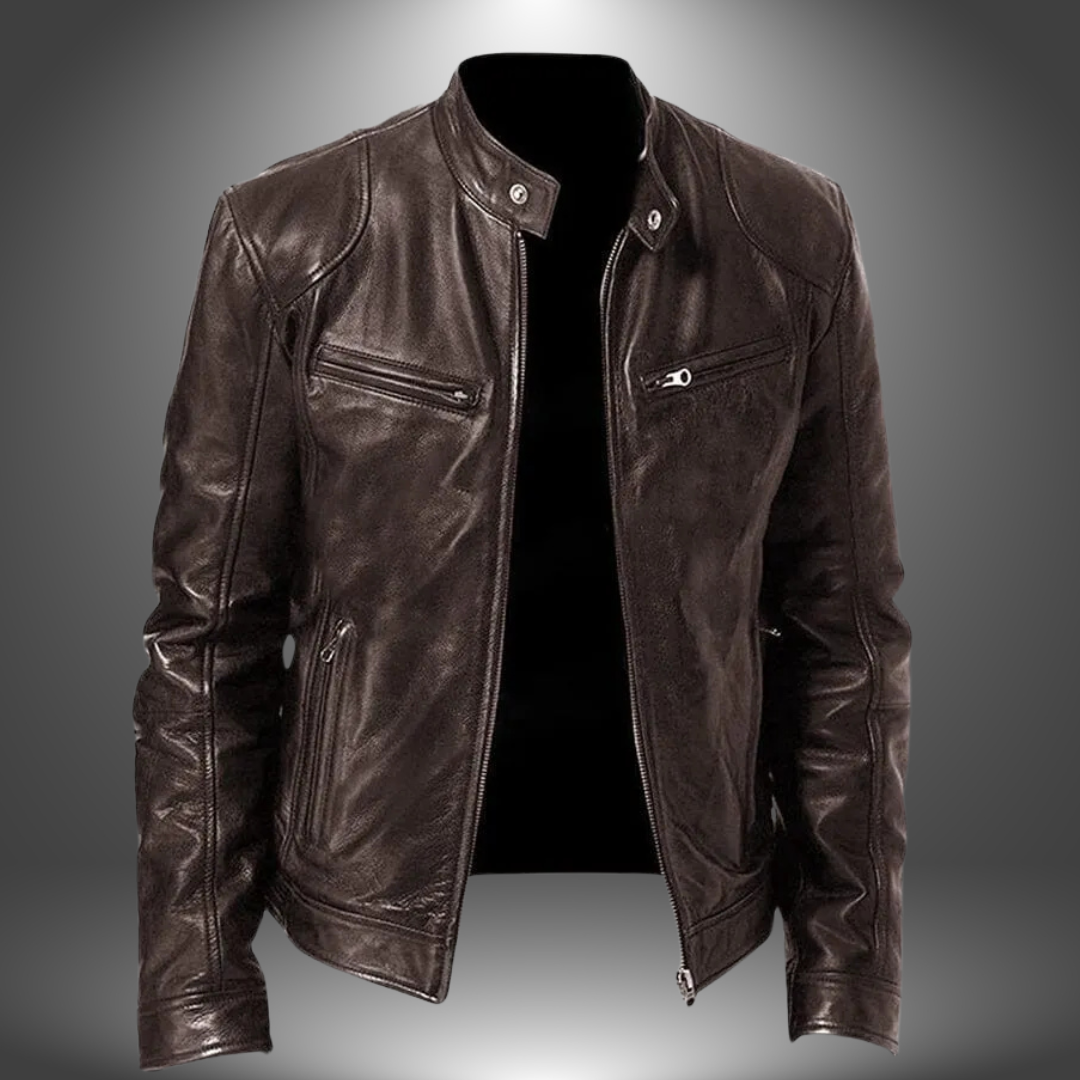 Oliver | Handmade Leather Jacket for Men