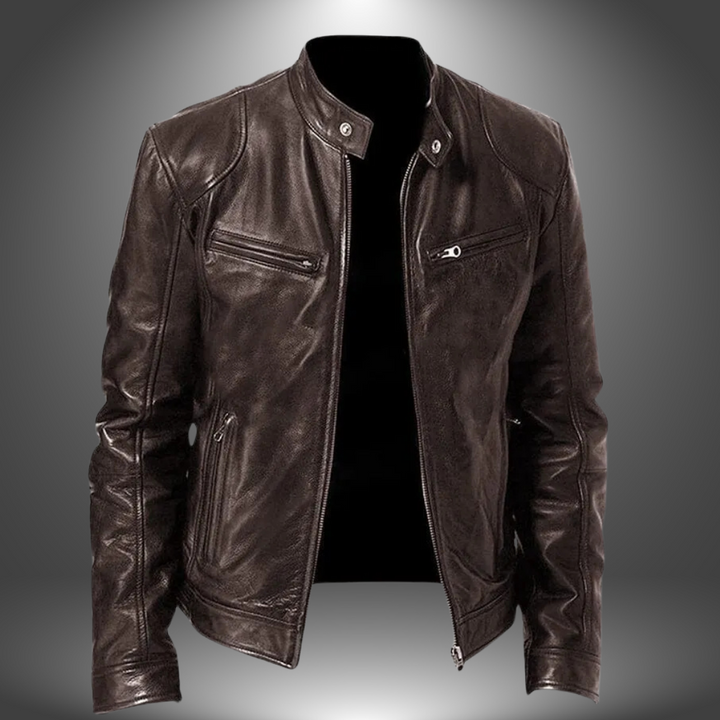 Oliver | Handmade Leather Jacket for Men