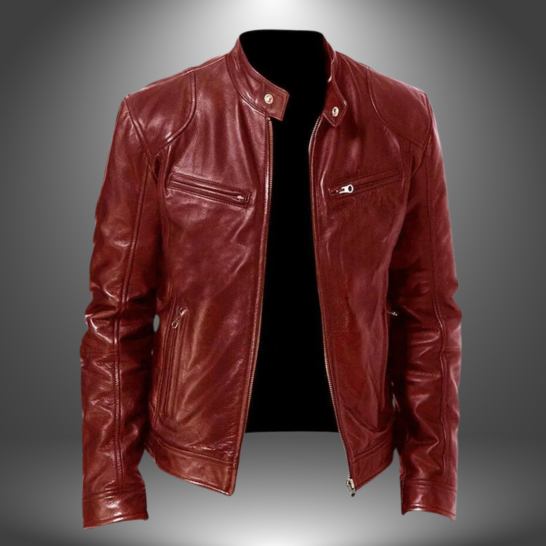 Oliver | Handmade Leather Jacket for Men