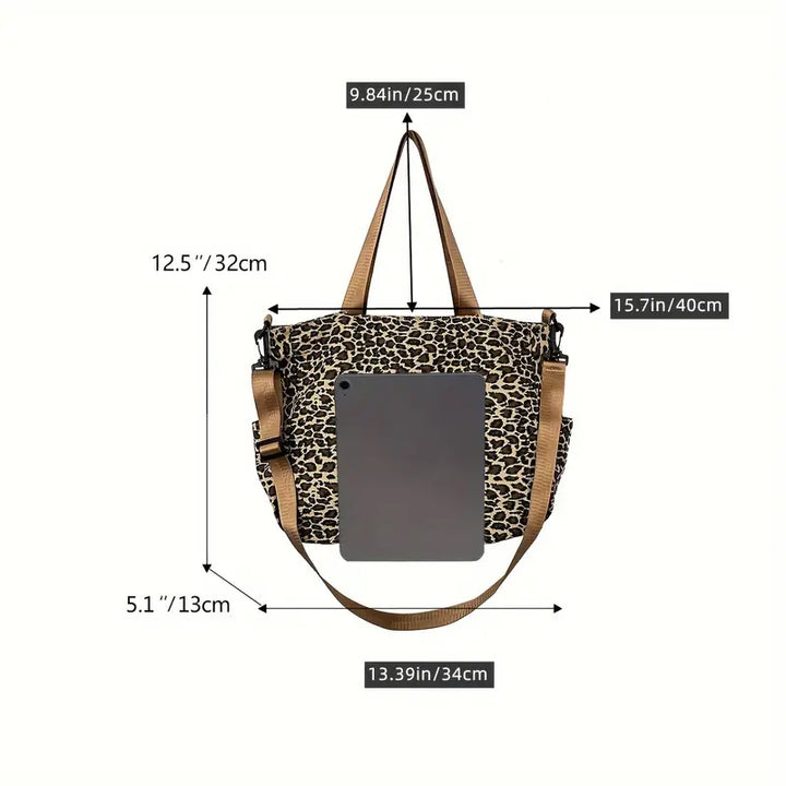 Florence | Leopard Print Shoulder Bag