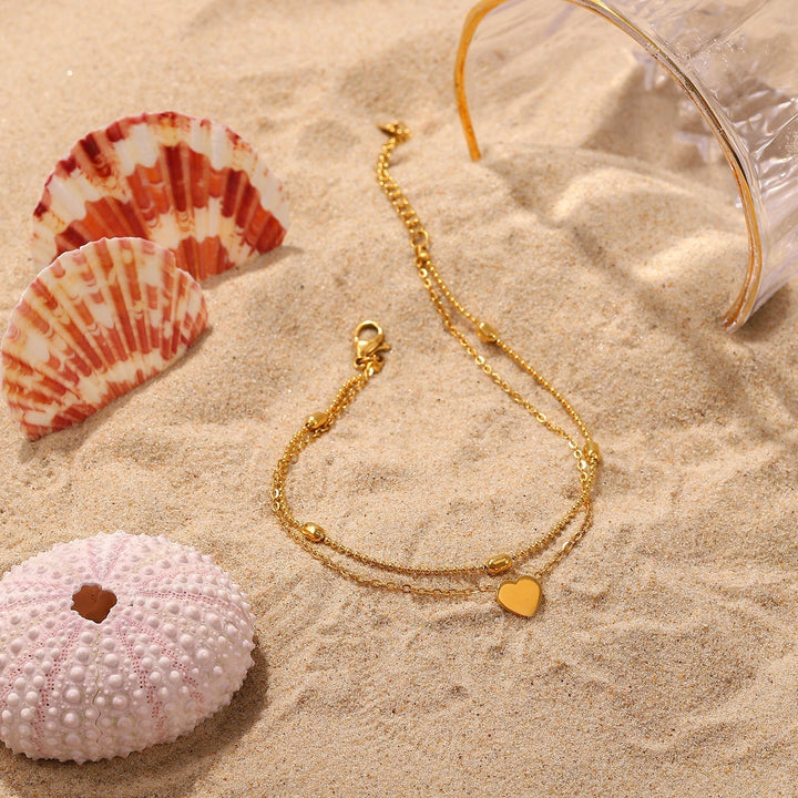 Ida - Gold Anklets
