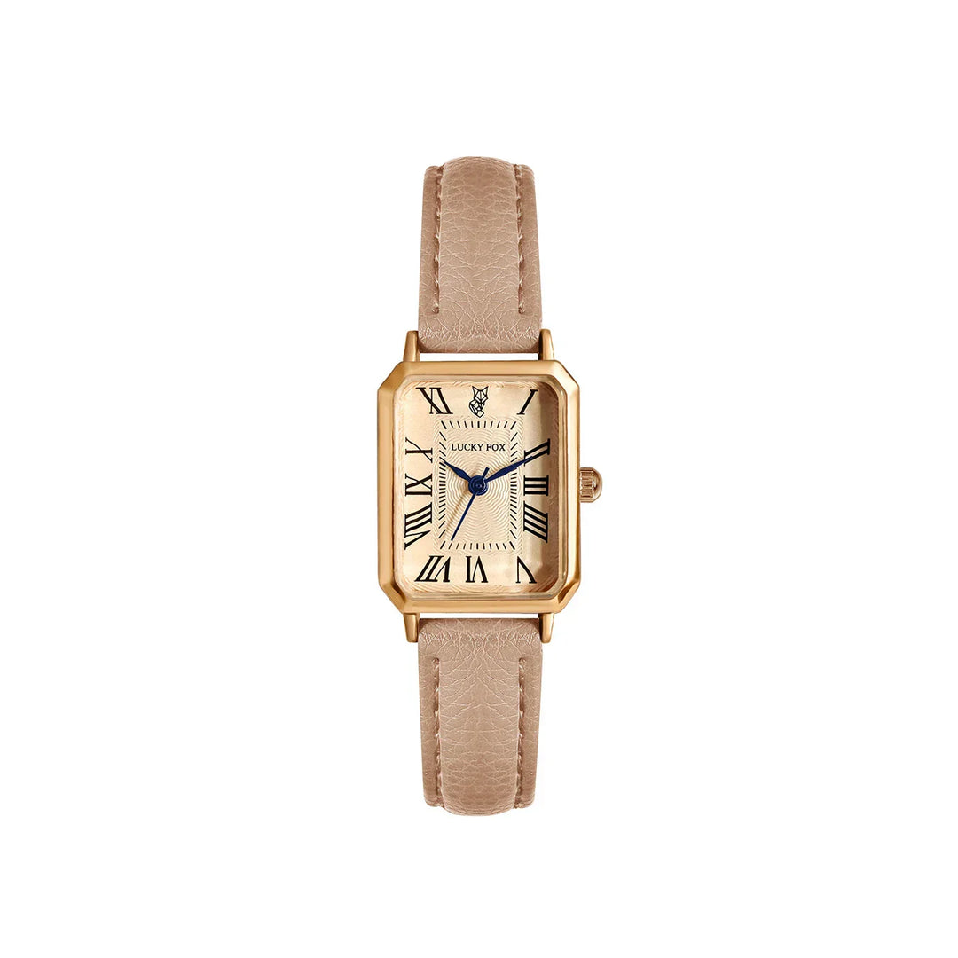 Dagmar | Quartz watch for women with leather strap
