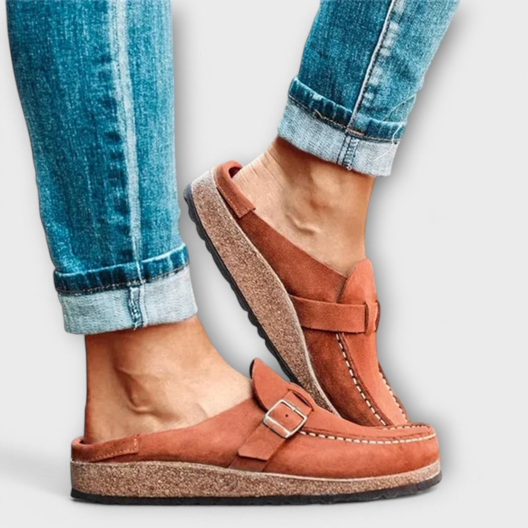 Thora | Orthopedic Shoes for Women with Decorative Buckle