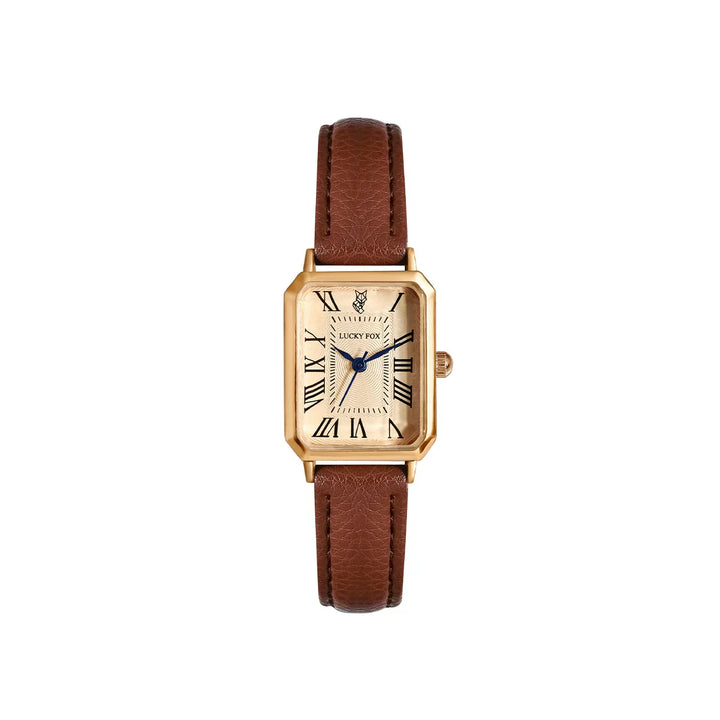 Dagmar | Quartz watch for women with leather strap