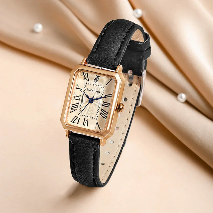 Dagmar | Quartz watch for women with leather strap