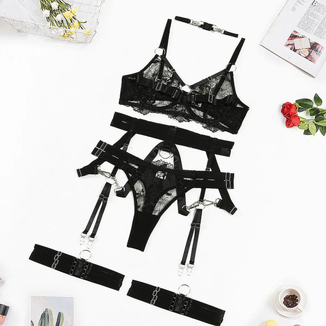 Ingrid | Set of 3 pieces lingerie